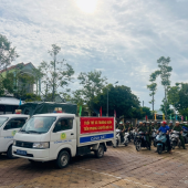 Công an xã Trường Xuân ra quân thực hiện “Chiến dịch Mùa hè số  cùng VNeID” trên địa bàn xã.