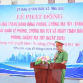Xã Nhu Gia quyết tâm chung tay xây dựng địa bàn an toàn,  không ma túy