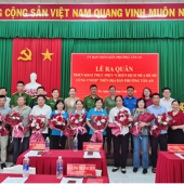 Công an phường Tân An ra quân thực hiện “Chiến dịch mùa hè số cùng VNeID” năm 2026
