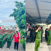 Công an phường An Bình Tổ chức Lễ ra quân triển khai thực hiện chiến dịch “Mùa hè số” cùng VNeID trên địa bàn phường.