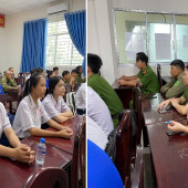 Công an xã Phú Tâm tổ chức Lễ ra quân Chiến dịch “Mùa hè số cùng VNeID” - Hướng dẫn công dân số, đồng hành cùng Nhân dân thực hiện Đề án 06.