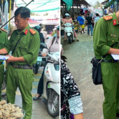 Công an xã An Ninh quyết tâm lập lại trật tự, mỹ quan đô thị và an toàn giao thông