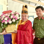 Công an xã Vị Thủy thăm, chúc mừng các cơ sở Phật giáo nhân dịp  Đại lễ Phật đản Phật lịch 2570 – Dương lịch 2026