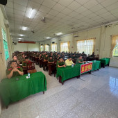 Công an xã Xà Phiên tổ chức Hội thi “Lực lượng tham gia bảo vệ an ninh, trật tự ở cơ sở giỏi”