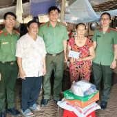 Công an xã An Thạnh giữ vững bình yên địa bàn cơ sở