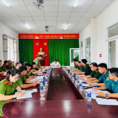 CÔNG AN VÀ QUÂN SỰ PHƯỜNG LONG BÌNH PHỐI HỢP HIỆU QUẢ TRONG THỰC HIỆN NHIỆM VỤ QUỐC PHÒNG, AN NINH