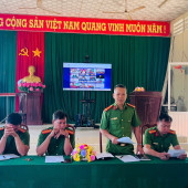 Công an xã Lương Tâm triển khai công tác bảo đảm an ninh, an toàn Kỳ thi tốt nghiệp trung học phổ thông năm 2026 tại các điểm thi trên địa bàn