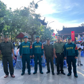Công an phường An Bình đảm bảo an ninh trật tự Đại lễ Phật đản Phật lịch 2570 - Dương lịch 2026