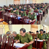Công an phường Ninh Kiều tổ chức hội thi lực lượng tham gia bảo vệ an ninh, trật tự ở cơ sở giỏi phường Ninh Kiều năm 2026