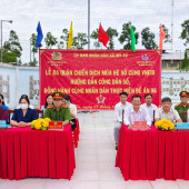 Xã Mỹ Tú quyết tâm thực hiện thắng lợi  “Chiến dịch mùa hè số cùng VNEID”