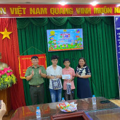 Công an phường Vị Tân tổ chức hoạt động  Hưởng ứng tháng hành động vì trẻ em năm 2026