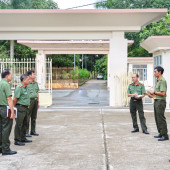 Công an thành phố Cần Thơ kiểm tra các điều kiện chuẩn bị cho công tác phối hợp đào tạo lý luận chính trị