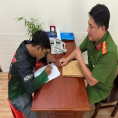 Công an xã Phương Bình tiếp tục tăng cường công tác kiểm tra  và cho cam kết đối với các cơ sở sửa xe trên địa bàn
