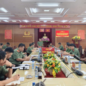 CÔNG AN THÀNH PHỐ CẦN THƠ TIẾP VÀ LÀM VIỆC VỚI ĐOÀN KIỂM TRA CỦA CỤC CÔNG NGHỆ THÔNG TIN