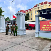 Công an xã Cờ Đỏ phối hợp bảo đảm an ninh, an toàn phiên tòa xét xử vụ án ma túy đặc biệt nghiêm trọng