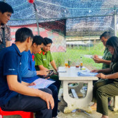 Công an xã Vĩnh Viễn đẩy mạnh Chiến dịch 60 ngày đêm và Chiến dịch Mùa hè số phục vụ Nhân dân