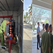 Công an xã Vĩnh Viễn tăng cường công tác bảo đảm an ninh, an toàn kỳ thi tốt nghiệp THPT năm 2026