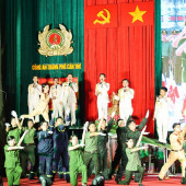 Công an thành phố Cần Thơ Tổng duyệt Chương trình nghệ thuật tham gia Liên hoan nghệ thuật quần chúng lực lượng An ninh nhân
