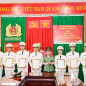 Phòng Công tác chính trị tổ chức Lễ công bố quyết định thăng cấp bậc hàm, nâng lương năm 2026
