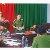 Lãnh đạo Công an thành phố kiểm tra, làm việc tại Trại Tạm giam số 1