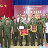 Cụm Thi đua số 4 tổ chức hội thi lực lượng tham gia bảo vệ an ninh, trật tự ở cơ sở giỏi năm 2026