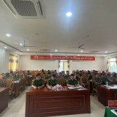 Công an phường Ngã Bảy tổ chức đối thoại với cán bộ, chiến sĩ và lực lượng tham gia bảo vệ an ninh, trật tự ở cơ sở