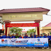 Công an các xã Lương Tâm, Thới Lai bảo đảm an ninh, trật tự và “tiếp sức mùa thi” tại điểm thi