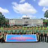 Phòng An ninh kinh tế tổ chức sinh hoạt chính trị, hành quân về nguồn nhân kỷ niệm 80 năm Ngày truyền thống lực lượng An ninh nhân dân.