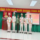 CÔNG AN PHƯỜNG Ô MÔN TỔ CHỨC LỄ CÔNG BỐ QUYẾT ĐỊNH   THĂNG CẤP BẬC HÀM, NÂNG BẬC LƯƠNG NĂM 2026