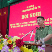 PHÒNG HỒ SƠ NGHIỆP VỤ CÔNG AN THÀNH PHỐ CẦN THƠ: VỮNG BƯỚC TIẾN VÀO KỶ NGUYÊN SỐ