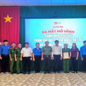 Công an xã Phú Hữu ra mắt mô hình “Thanh niên Phú Hữu tham gia giữ gìn an ninh trật tự và phòng, chống tội phạm”