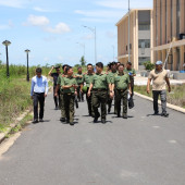 Lãnh đạo Bộ Công an kiểm tra tiến độ chuẩn bị Lễ công bố thành lập Trường Văn hóa Công an nhân dân III
