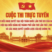 Tích cực hưởng ứng Cuộc thi trực tuyến tìm hiểu Nghị quyết