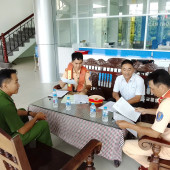 CÔNG AN XÃ CHÂU THÀNH PHỐI HỢP TỔNG KIỂM TRA, KIỂM SOÁT BẢO ĐẢM AN NINH, AN TOÀN  TRÊN CÁC TUYẾN ĐƯỜNG THỦY