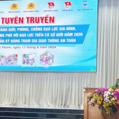 Chung tay vì bình đẳng giới,  phòng, chống bạo lực gia đình và an toàn cộng đồng