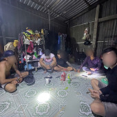 Công an xã Thạnh Xuân triệt phá vụ tổ chức sử dụng trái phép chất ma túy