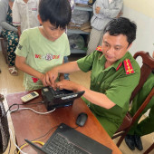 Công an xã Lai Hoà góp phần xây dựng công dân số  từ những việc làm thiết thực