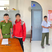 Công an phường Thốt Nốt tiếp nhận 03 trường hợp người dân tự nguyện giao nộp vũ khí, đạn quân dụng