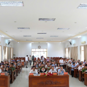 Công an phường Long Bình phát huy vai trò nòng cốt trong tuyên truyền, vận động nhân dân thực hiện chủ trương sắp xếp, tổ chức lại khu vực