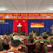 Công an xã Phương Bình ra quân tấn công, trấn áp tội phạm ma túy