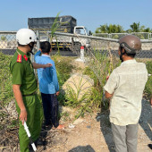 Công an xã Vĩnh Thạnh thực hiện tốt công tác tuyên truyền pháp luật về phòng ngừa nguy cơ mất an toàn giao thông từ việc chăn thả gia súc trên tuyến cao tốc lộ tẻ – rạch sỏi.