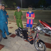 Công an phường Vị Tân tăng cường phòng ngừa tình trạng  xe điện độ, chế trong học sinh