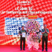 Bộ Công an công bố quyết định thành lập Trường Văn hóa Công an nhân dân III tại thành phố Cần Thơ