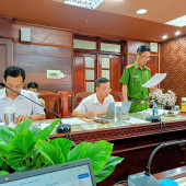 Công an phường Đại Thành tham mưu tổ chức Hội nghị sơ kết 06 tháng đầu năm và kết quả thực hiện xây dựng Phường không ma túy năm 2026