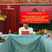 Đồng chí Đồng Văn Thanh, Phó Bí thư Thường trực Thành ủy kiểm tra tiến độ thực hiện chiến dịch “60 ngày đêm” tại xã Phú Lộc