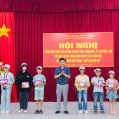 Công an phường An Bình tổ chức Hội nghị “Tiếp bước đến trường - Chắp cánh ước mơ” hưởng ứng Tháng hành động vì trẻ em năm 2026