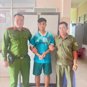 Công an phường Phước Thới truy bắt nhanh đối   tượng trộm xe máy xảy ra trên địa bàn