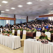 Tuổi trẻ Công an Cần Thơ chung tay xây dựng cộng đồng không ma túy, công dân số văn minh