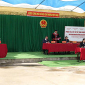 Phiên toà xét xử lưu động tội “Sử dụng trái phép chất ma túy” đầu tiên tại Cần Thơ
