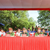 Cần Thơ tổng duyệt diễn tập xử lý tình huống gây rối ANTT, bạo loạn kết hợp chữa cháy, cứu nạn, cứu hộ tại phường Cái Răng